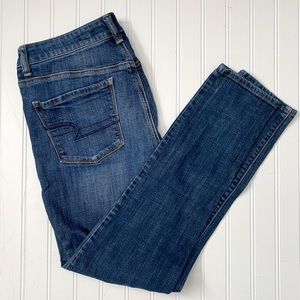 American Eagle hi rise, super skinny jeans - Size 10